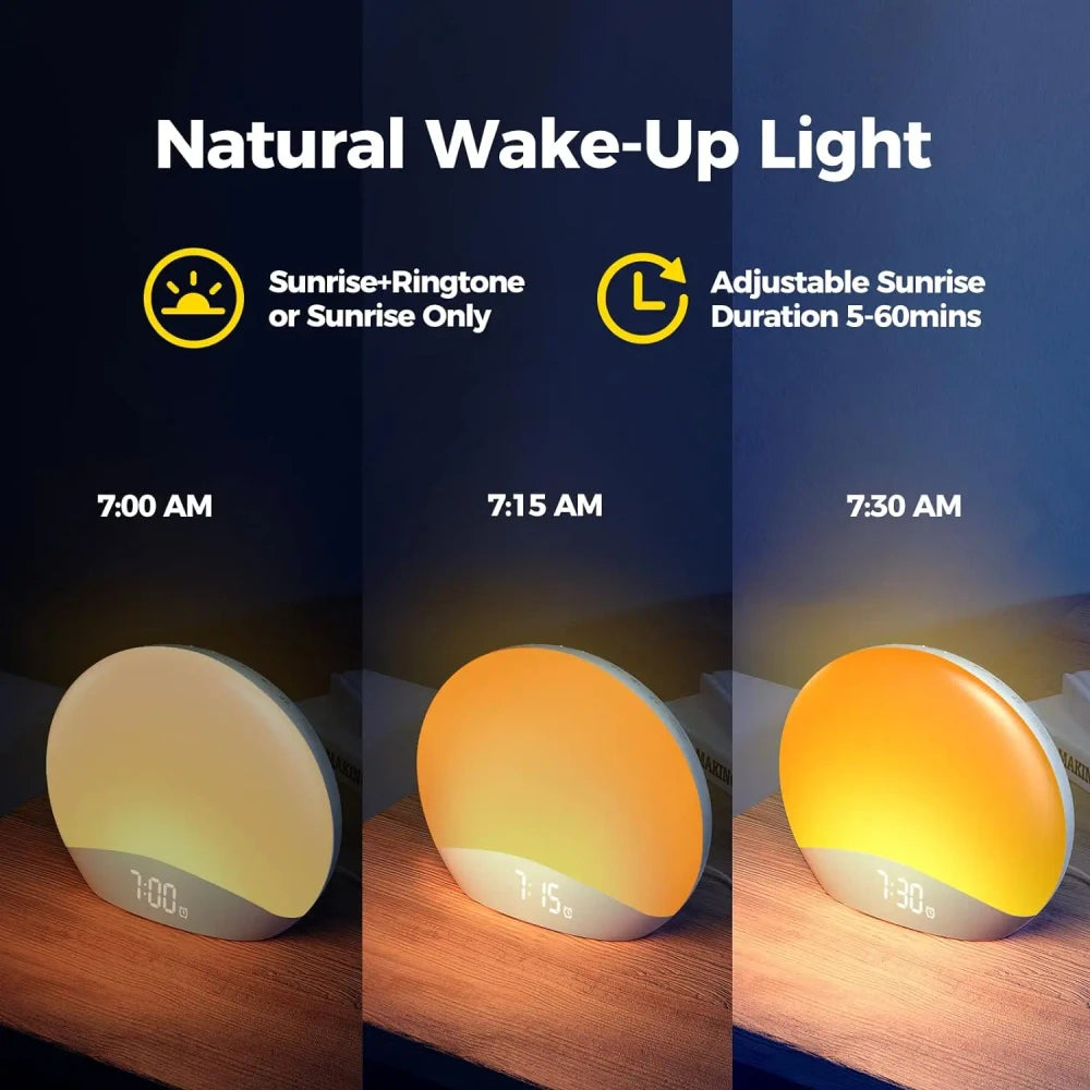 Sunrise Wake Up Alarm Clock