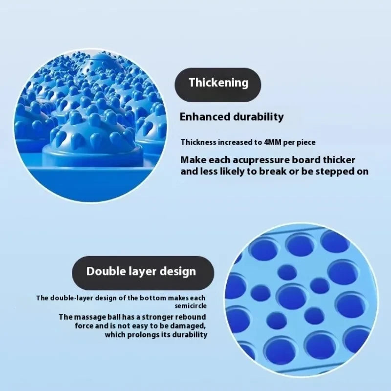 Round Non-slip Foot Acupressure Mat