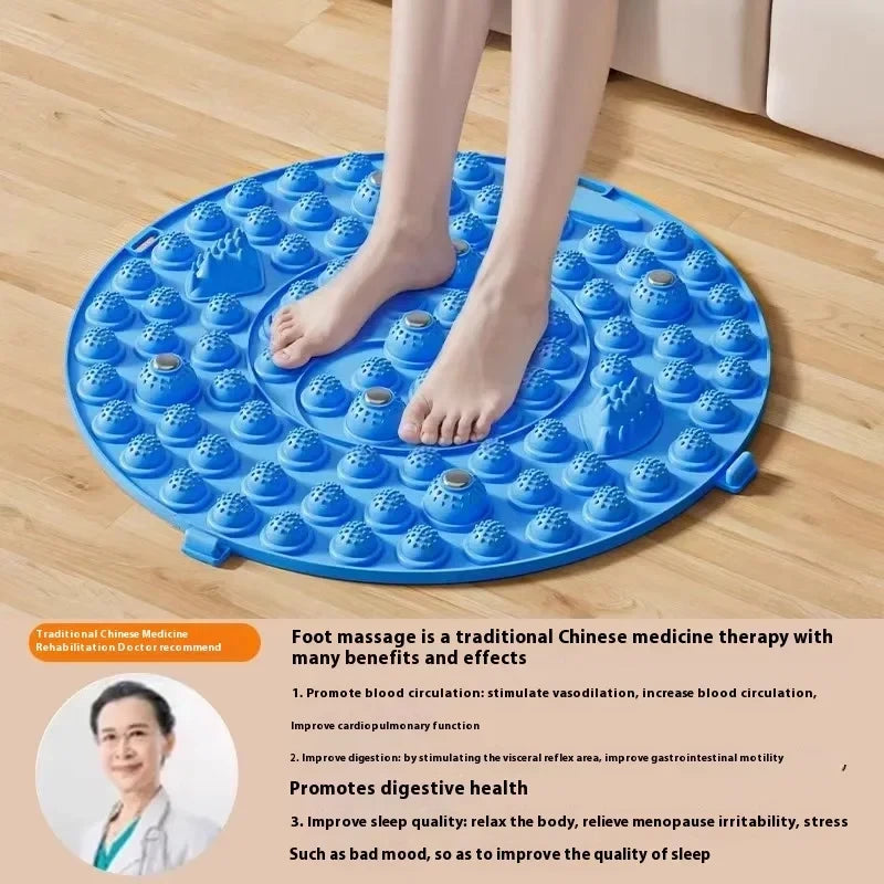 Round Non-slip Foot Acupressure Mat