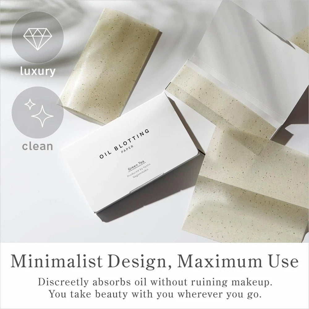 Green Tea Oil Blotting Paper