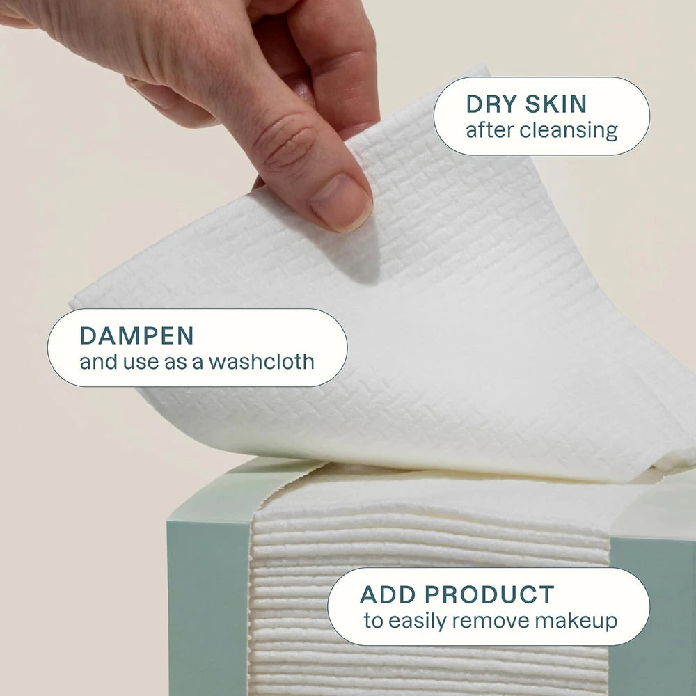 Cliganic Disposable Face Towels