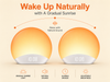 Sunrise Wake Up Alarm Clock - Wake Up Naturally with Gradual Sunrise Light